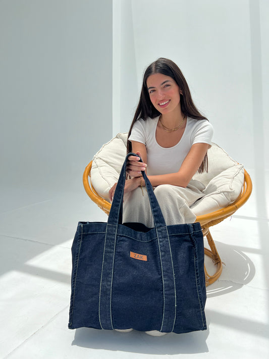 Onda Everyday Tote - Dark Denim