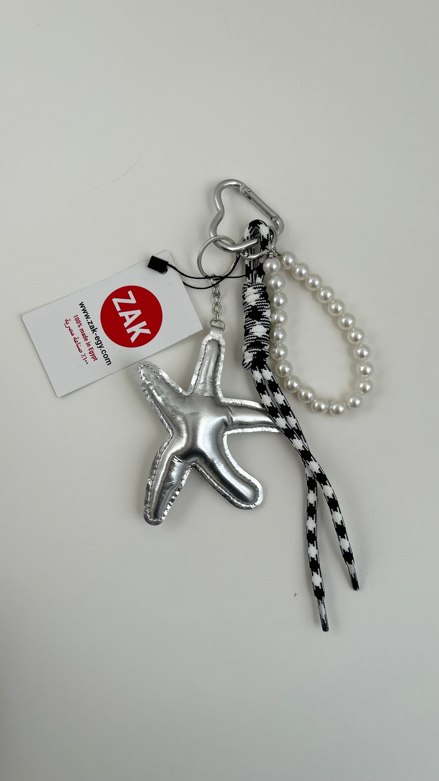 Silver Star Charm
