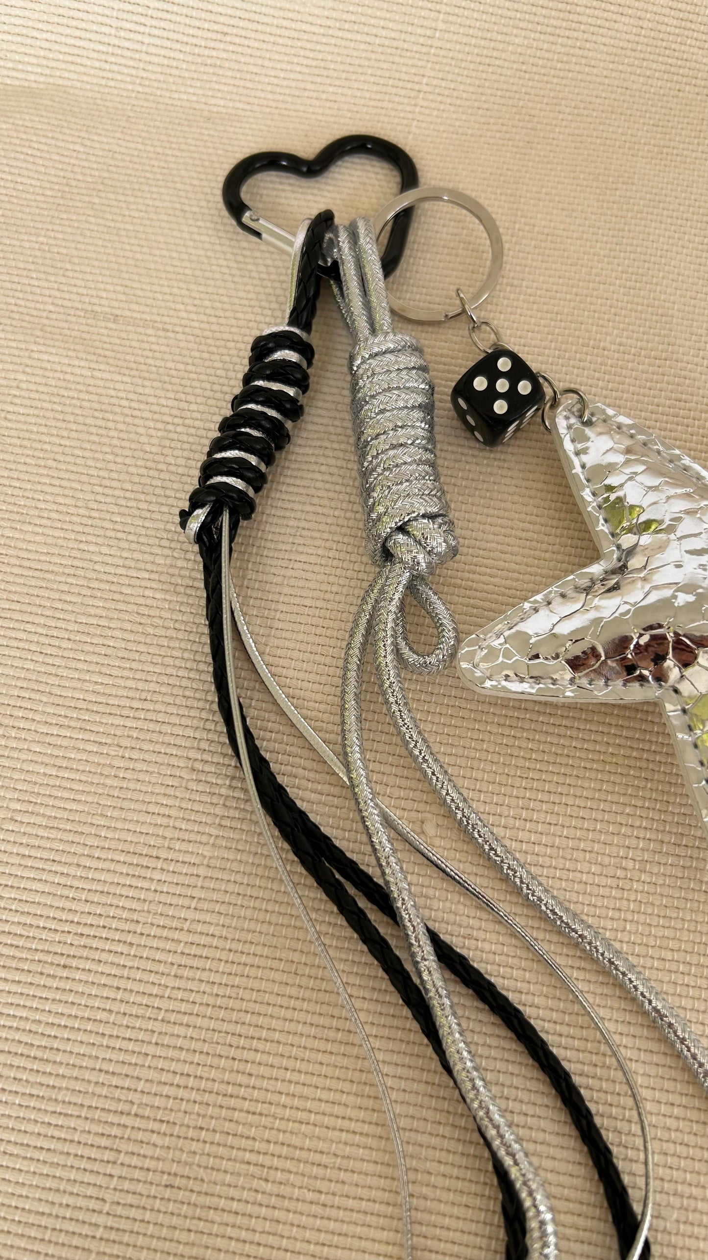 Silver Star Charm