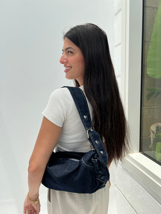 Luna Hobo - Dark Denim