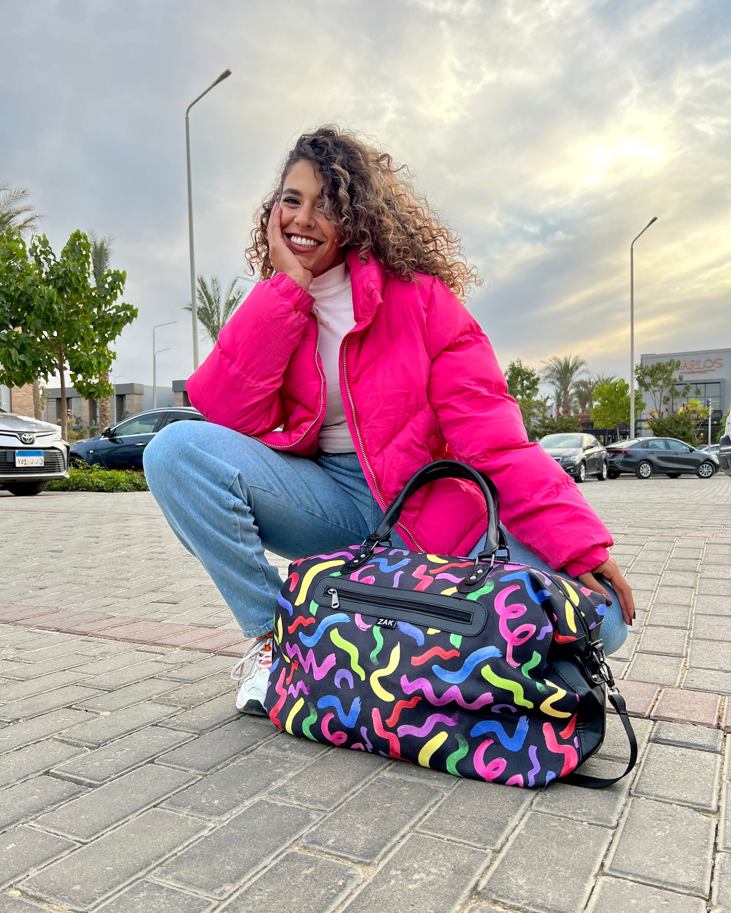 Crazy Doodles Duffle Bag