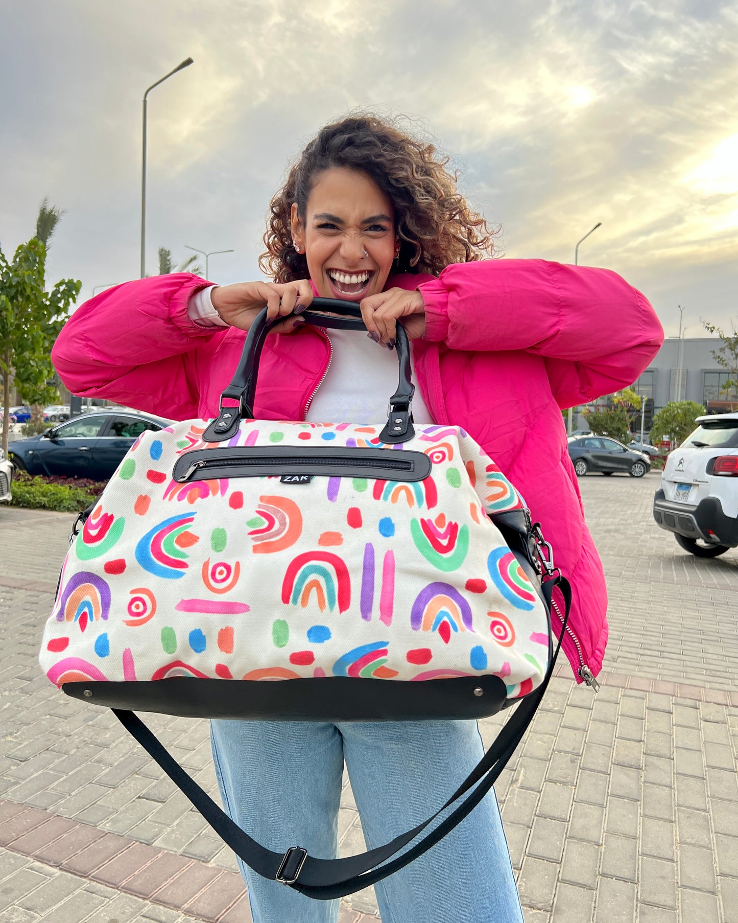 Infinite Rainbows Duffle Bag