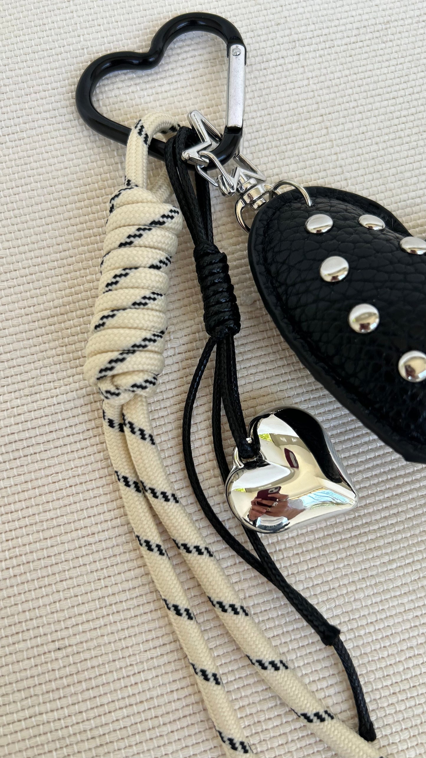 Black Heart Charm