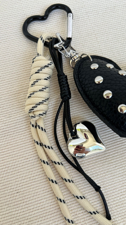Black Heart Charm