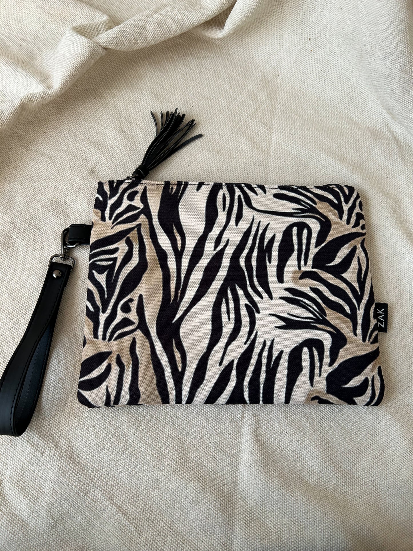 Zebra Clutch