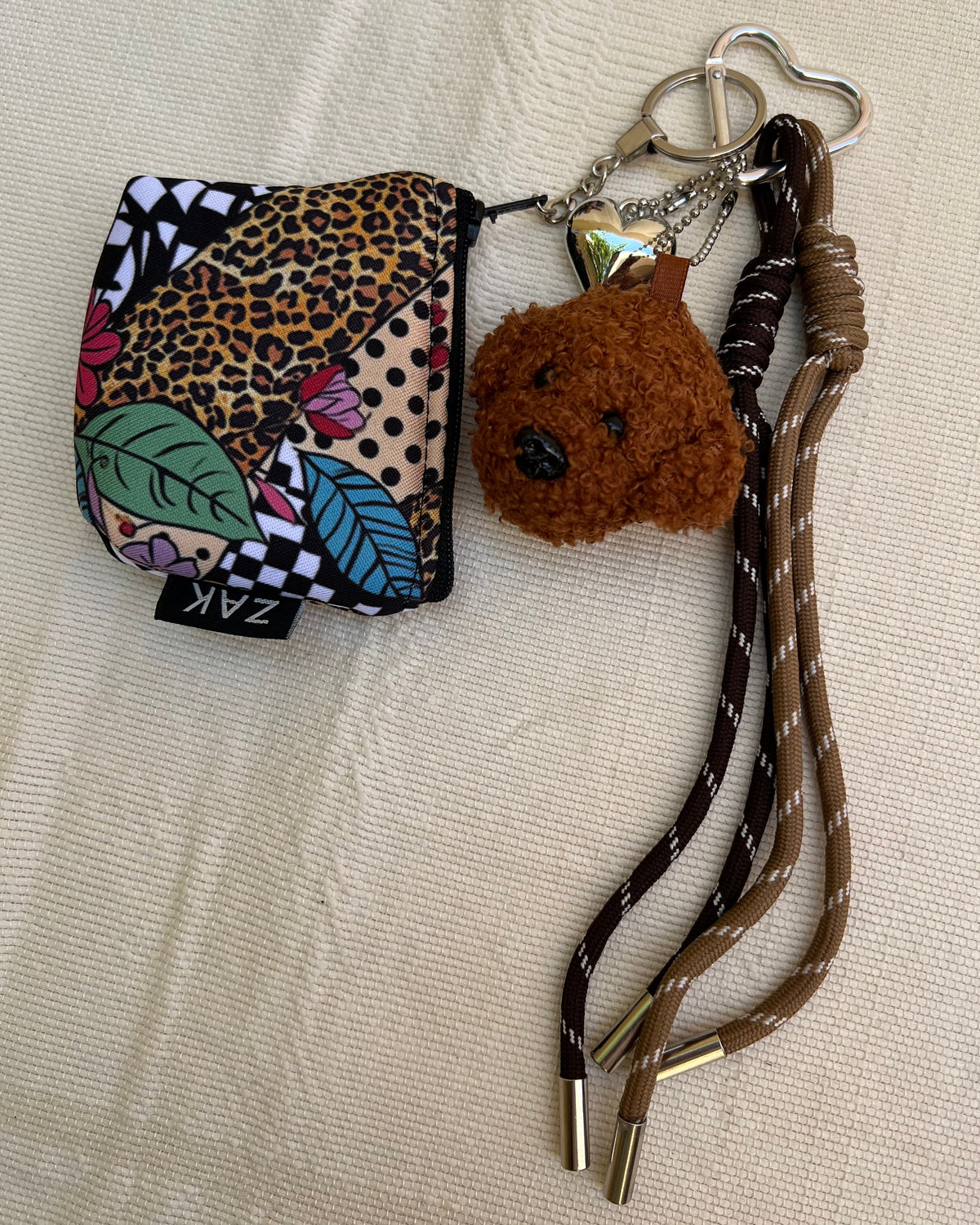 Teddy Coin Pouch Charm
