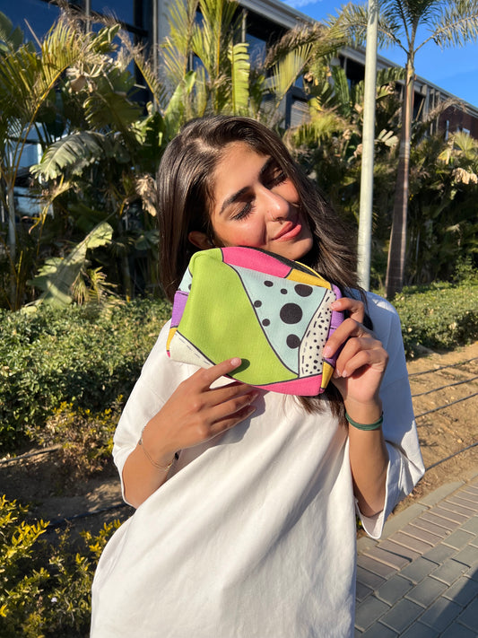 Cotton Candy Makeup Bag