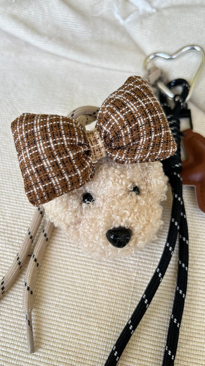 Beige Bear Charm