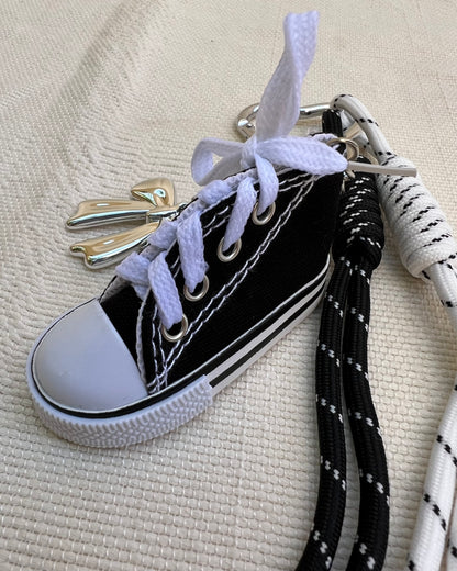 Black Converse Charm