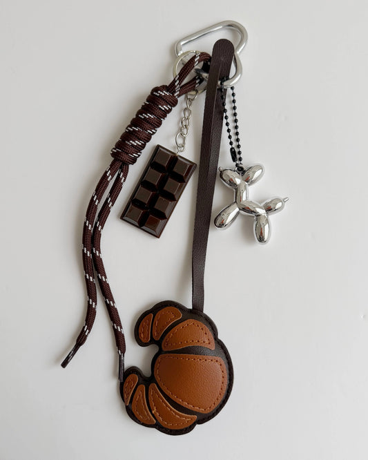 Chococaramel Croissant Charm