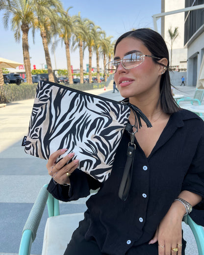 Zebra Clutch