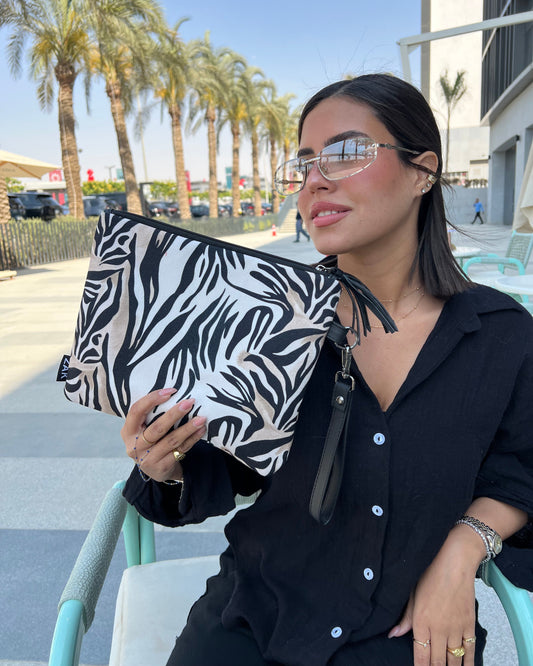 Zebra Clutch