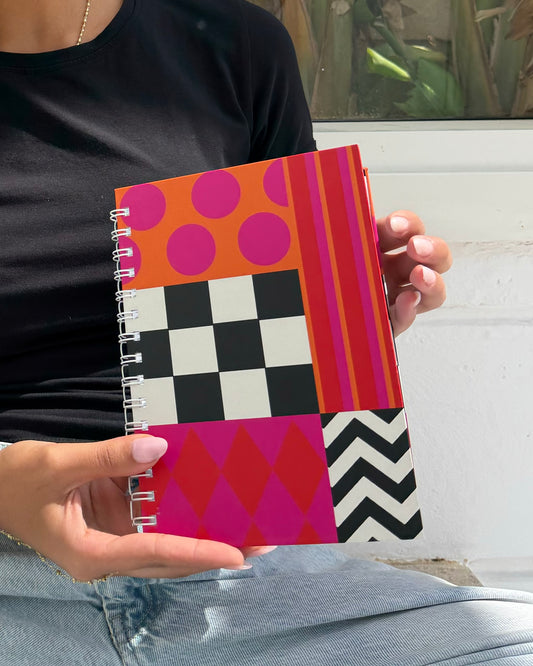 Fuchsia Fiesta Notebook