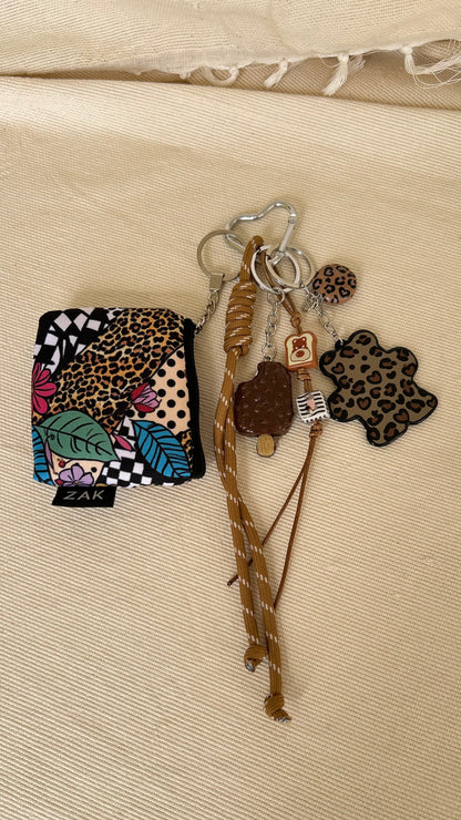 Ice cream Teddy Coins Pouch Charm