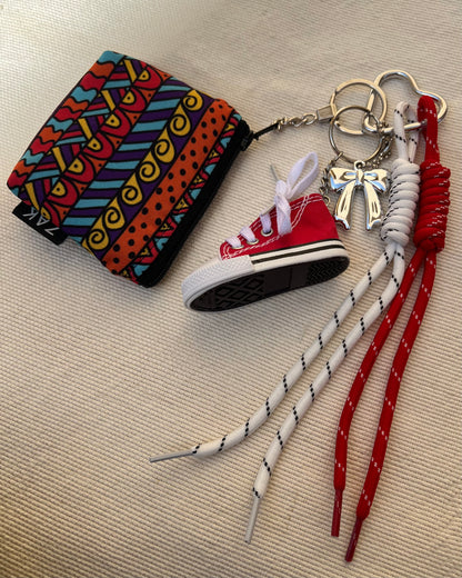 Red Converse Coin Pouch Charm