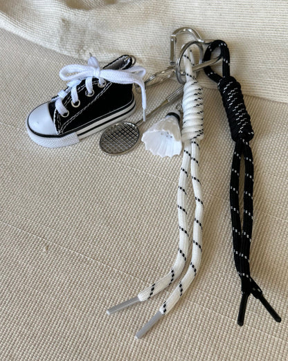 Black Converse Charm
