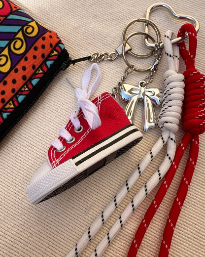 Red Converse Coin Pouch Charm