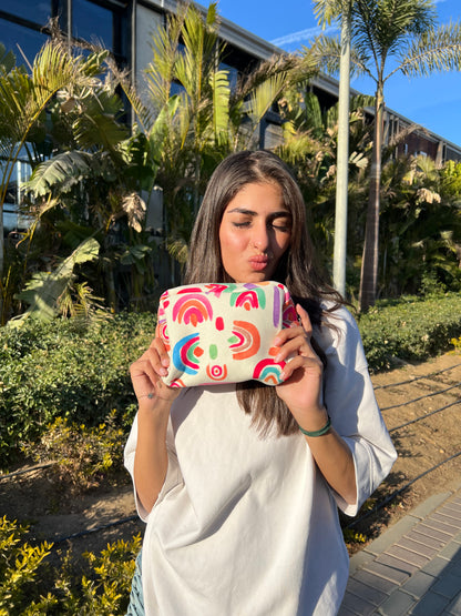 Infinite Rainbow Makeup Bag