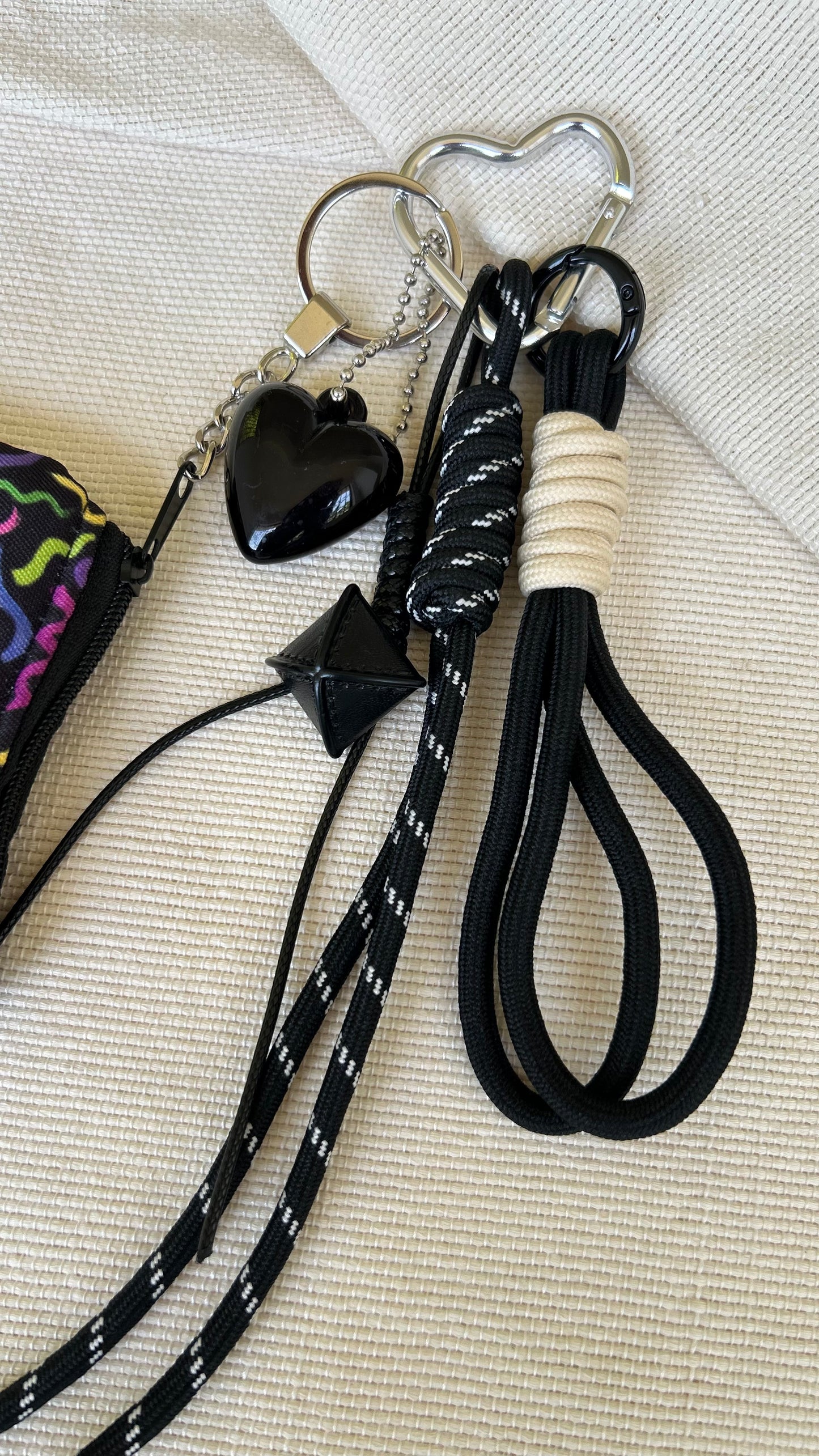 Lucky Heart Coin Pouch Charm