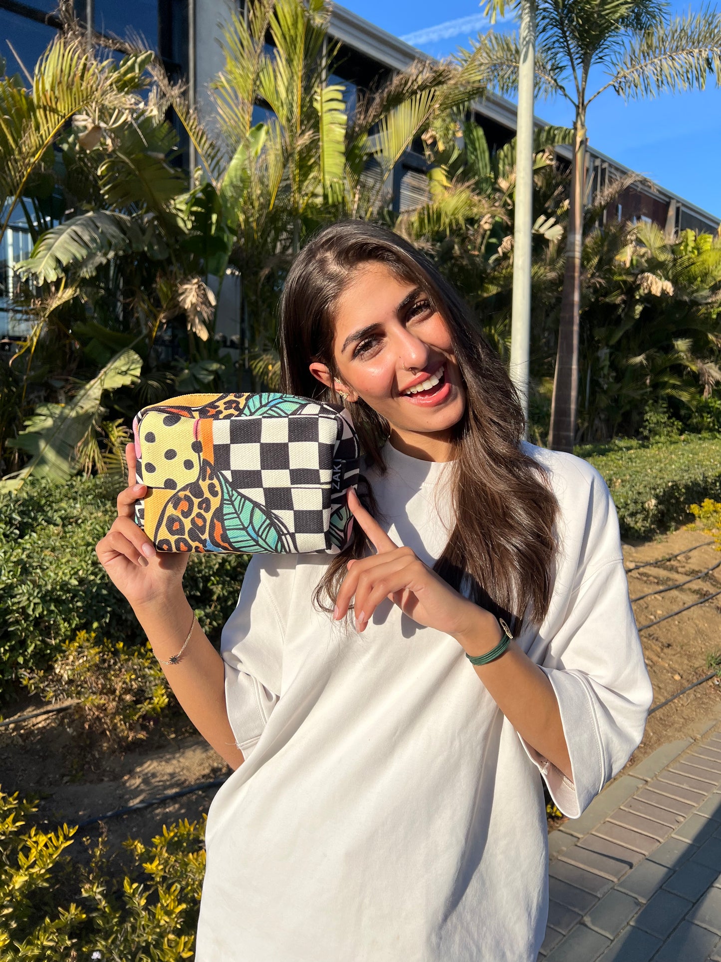 Safari Chic Makeup Bag