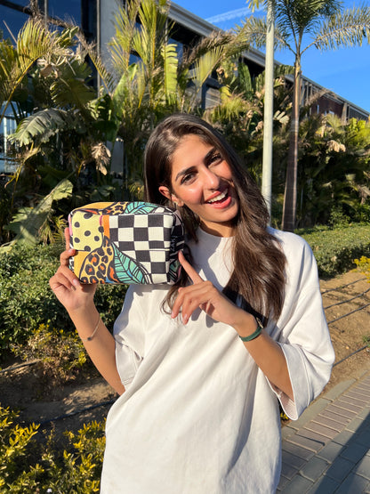 Safari Chic Makeup Bag