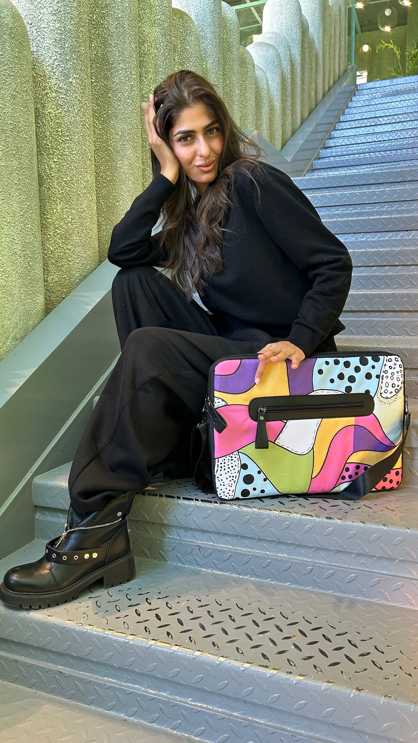 Cotton Candy Laptop Bag