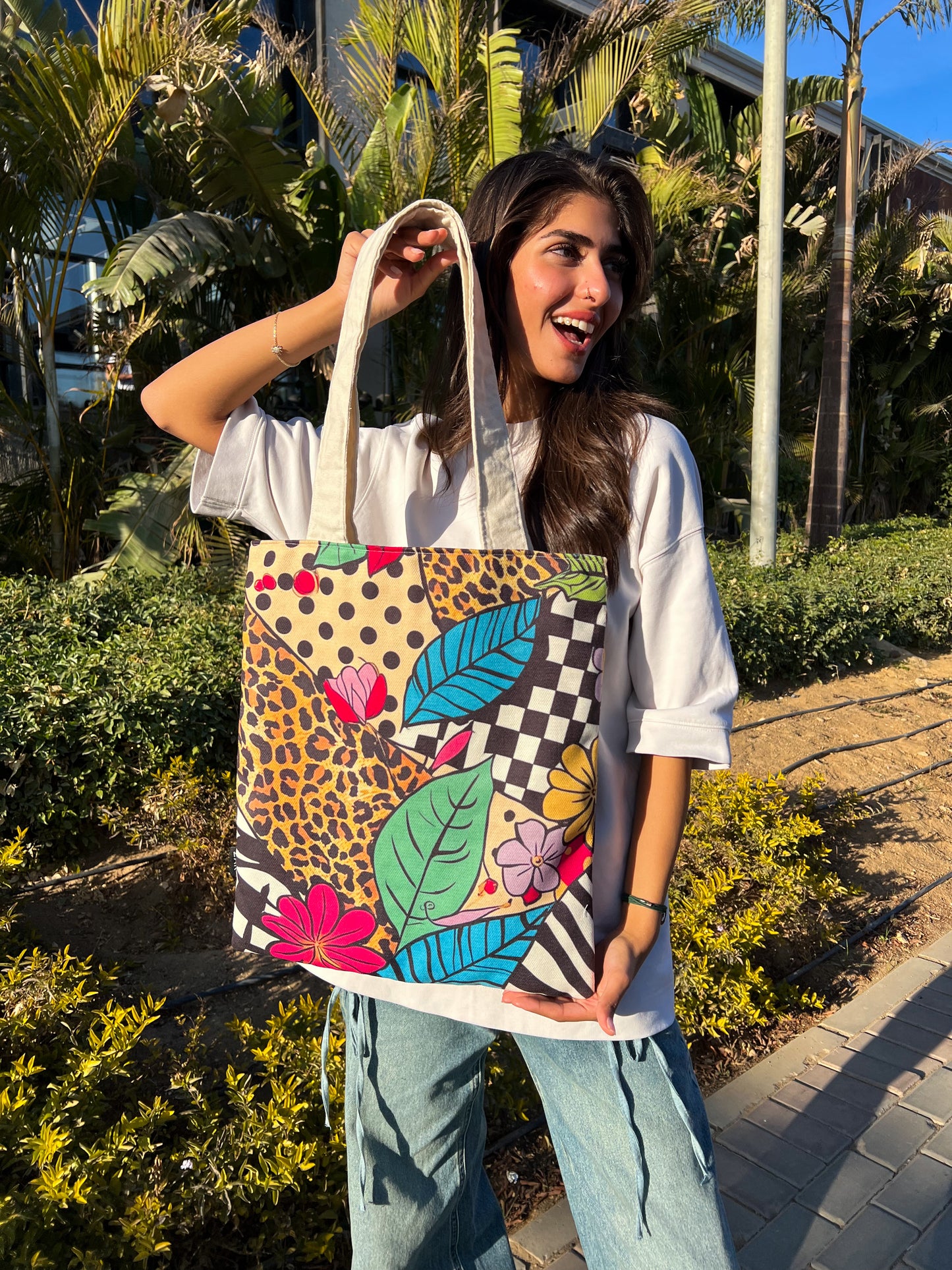 Wild Blooms Tote Bag