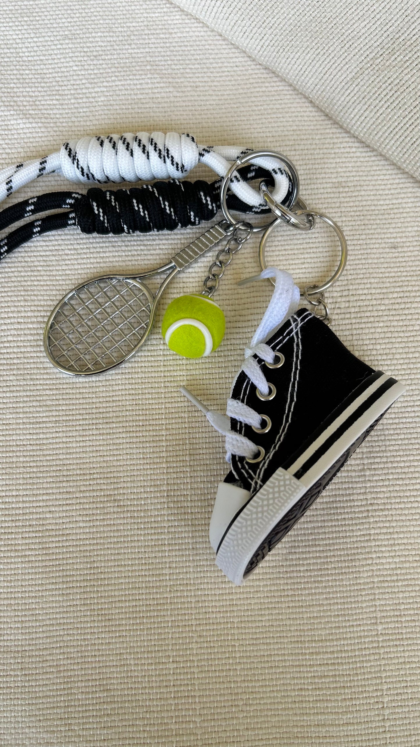 Black Converse Charm