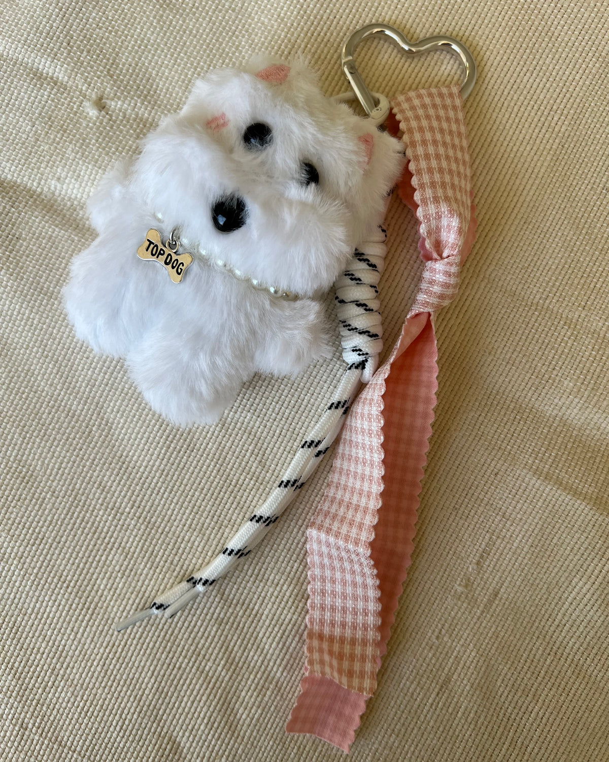 Snowy Pup Charm