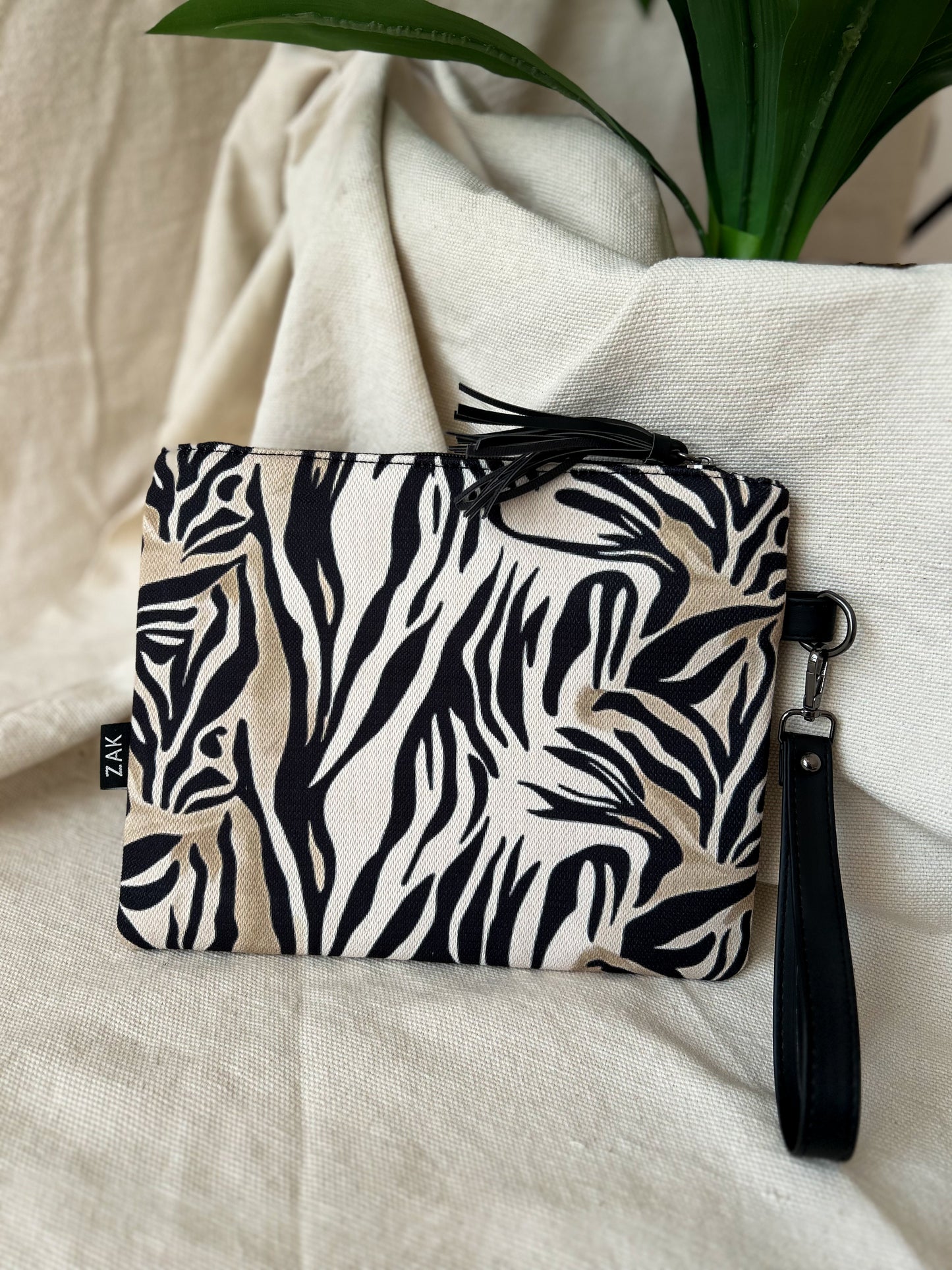 Zebra Clutch