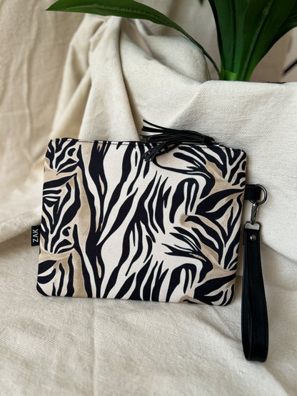 Zebra Clutch