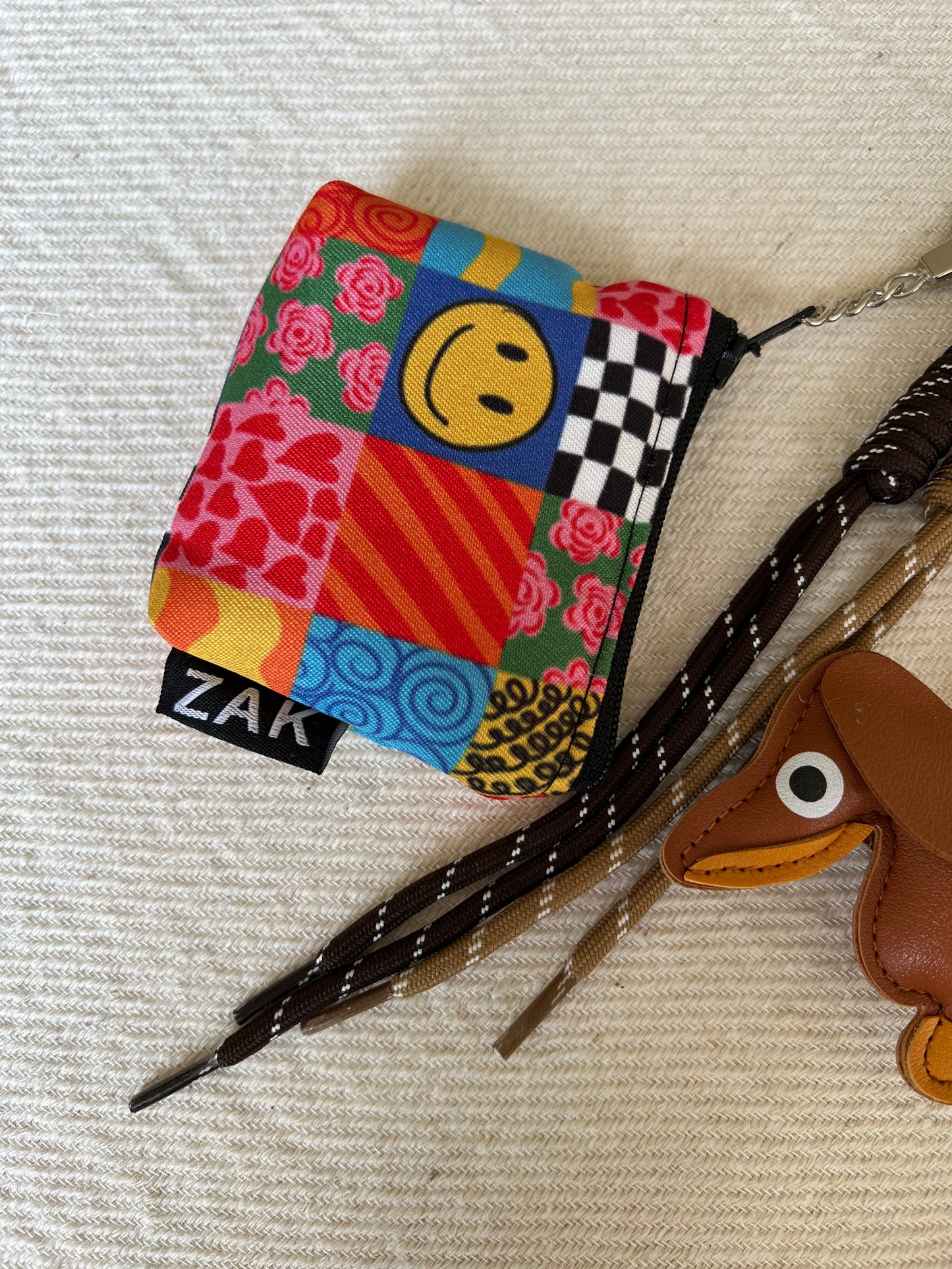 Mocha Puppy Coin Pouch Charm