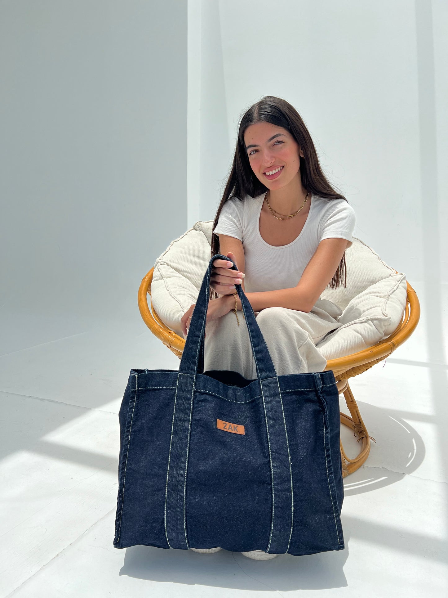 Onda Everyday Tote - Dark Denim