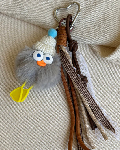 Fluffy Bird Charm