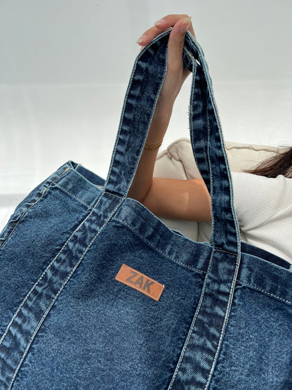 Onda Everyday Tote - Mid Denim