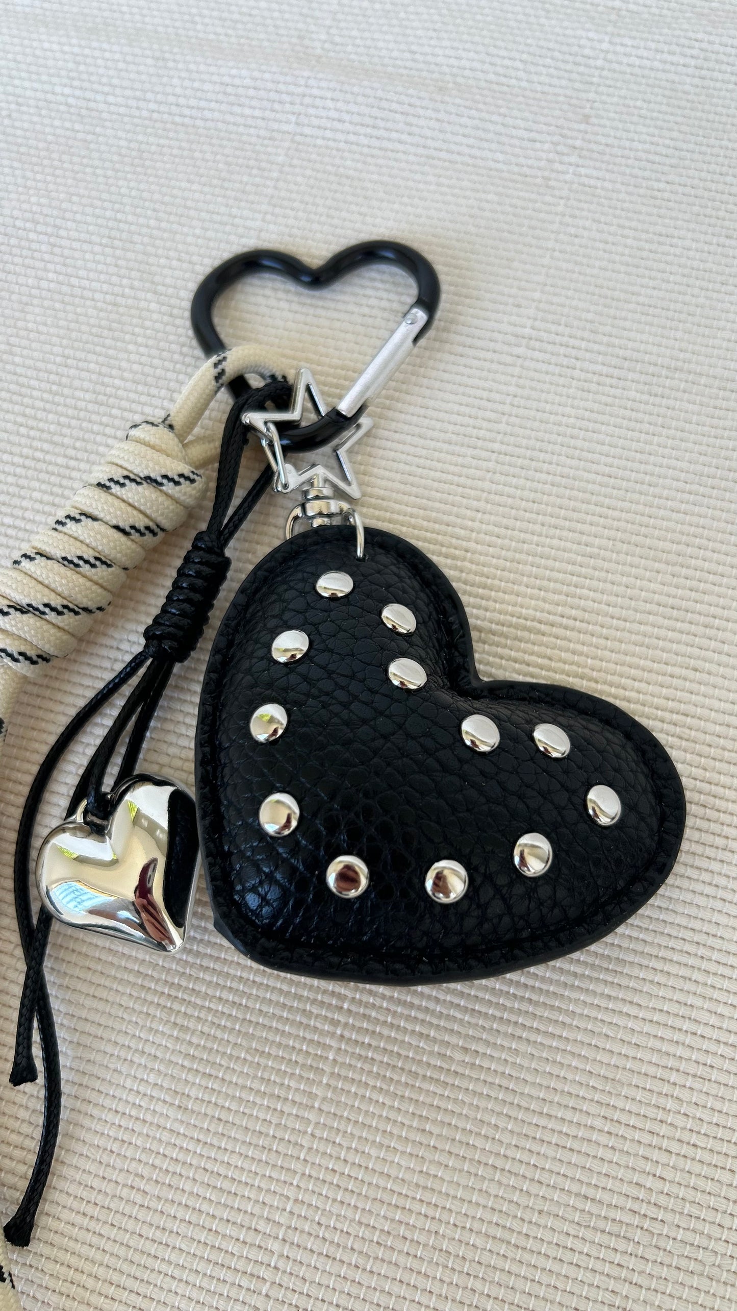 Black Heart Charm