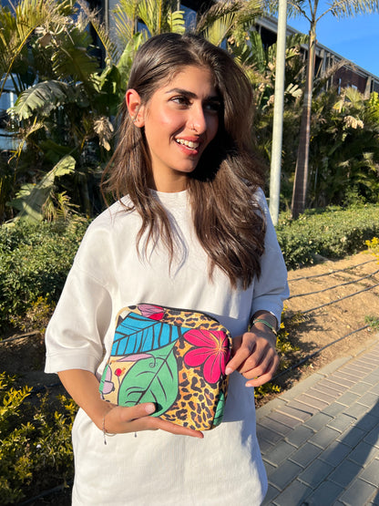 Wild Blooms Makeup Bag