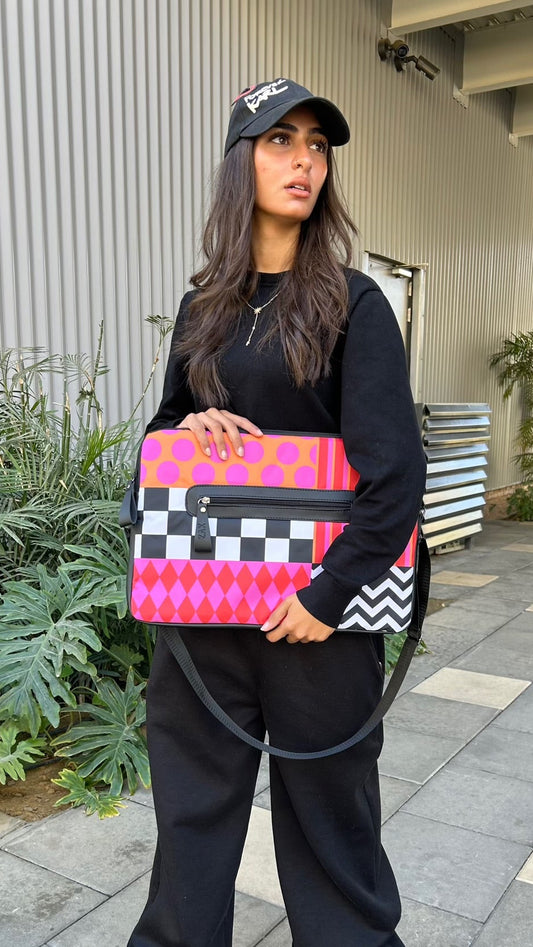 Fuchsia Fiesta Laptop Bag