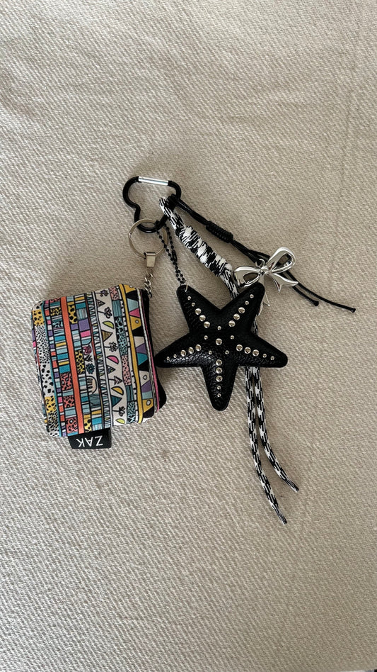 Star Bow Coins Pouch Charm