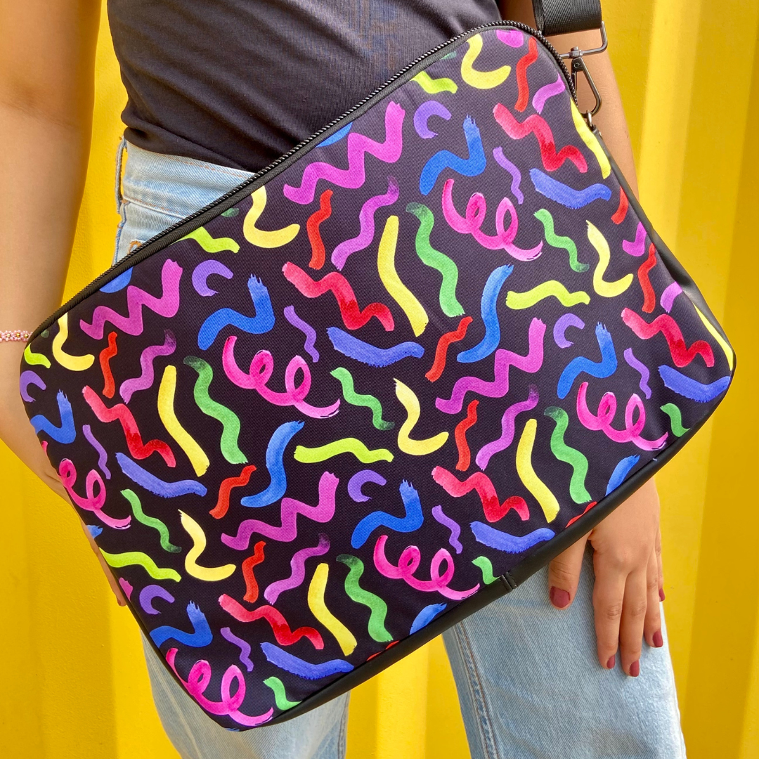 Crazy Doodles Laptop Sleeve