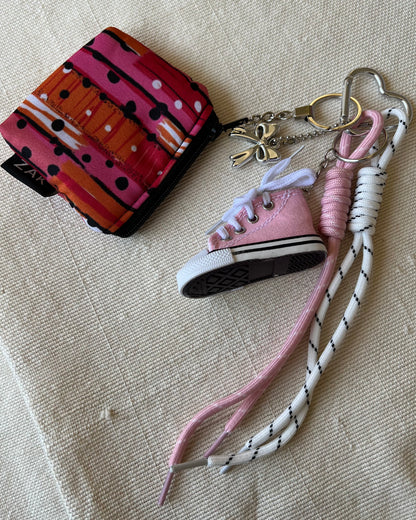 Pink Converse Coin Pouch Charm