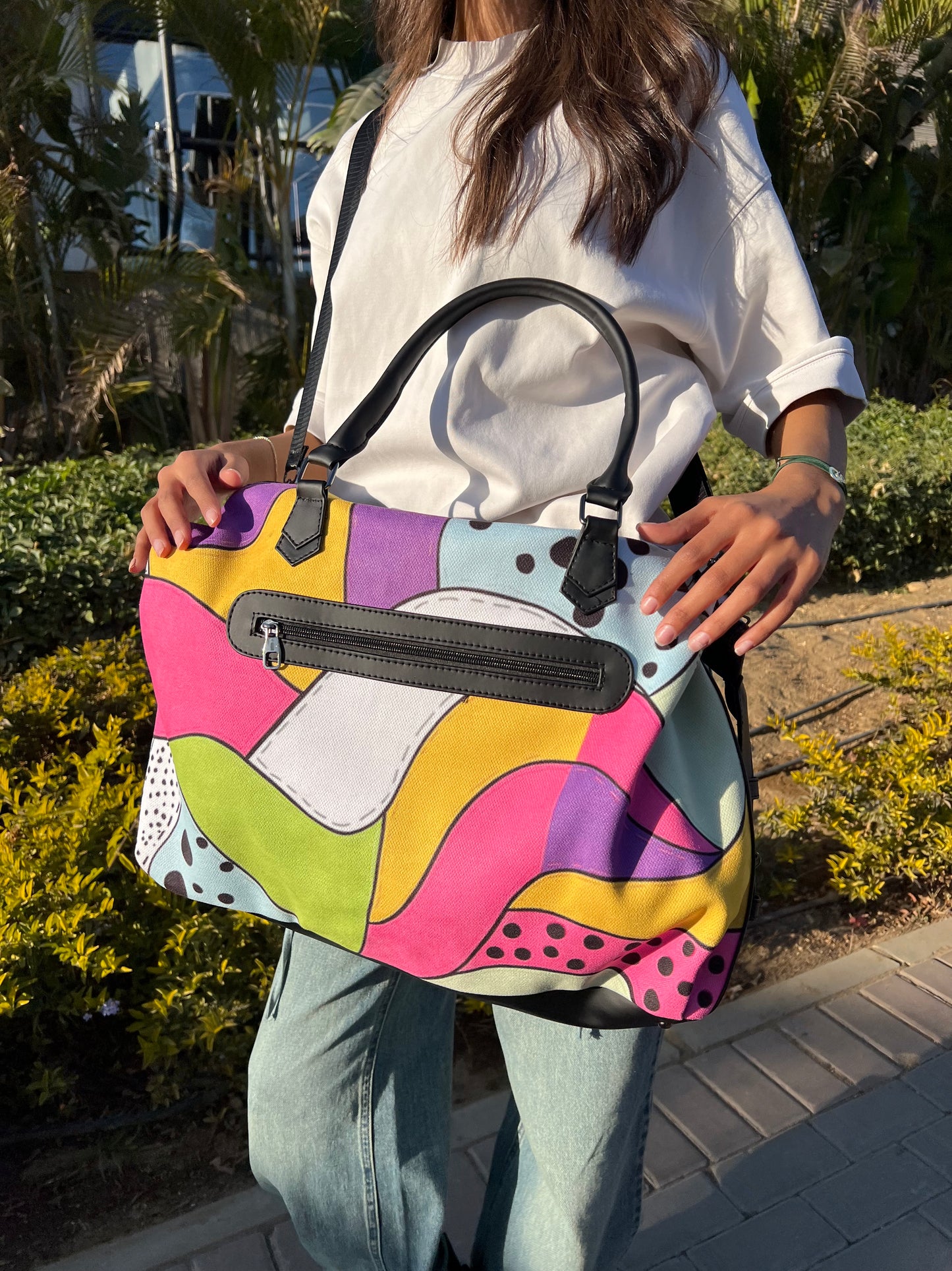 Cotton Candy Duffle Bag