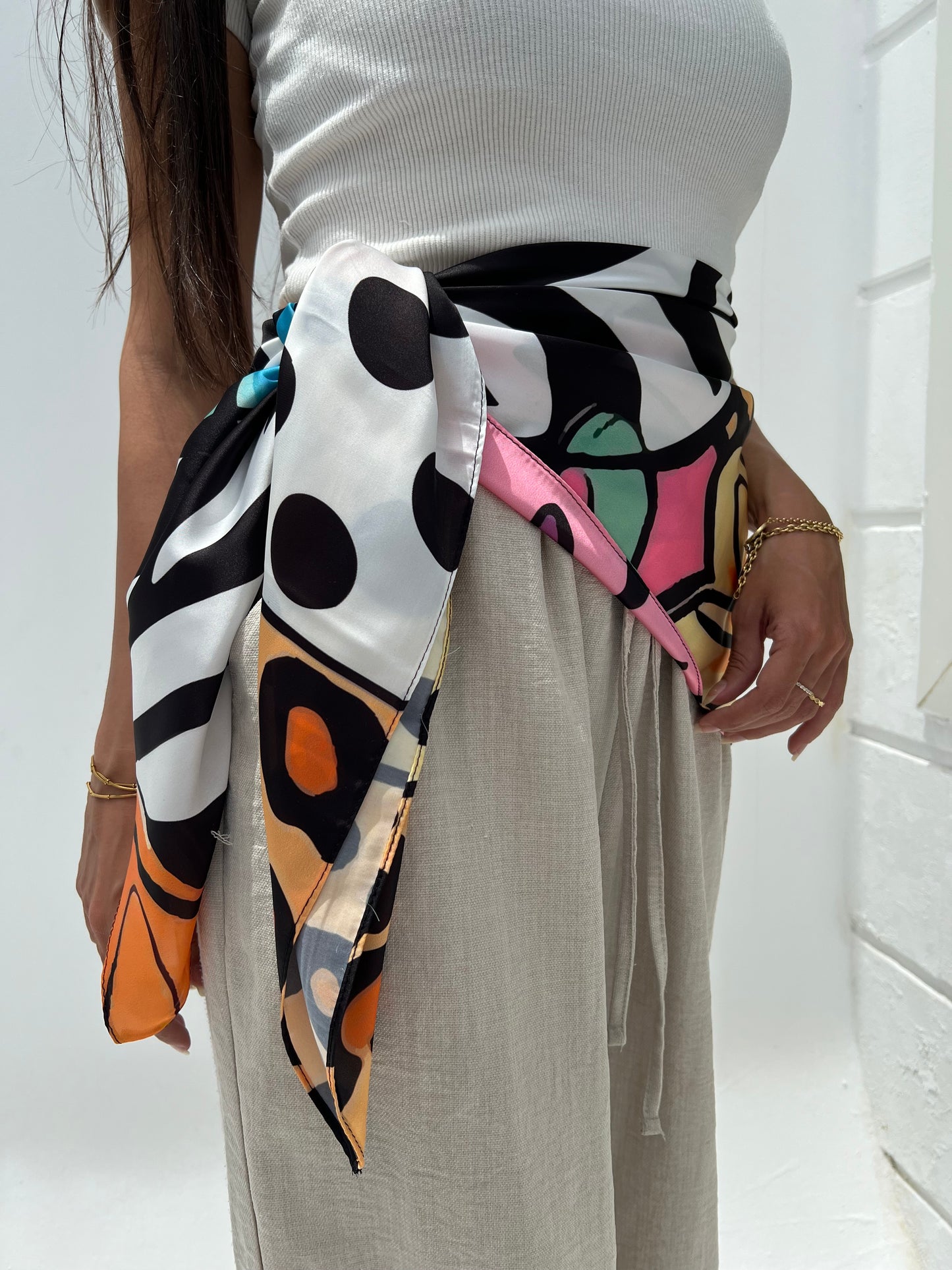 Safari Chic Large Scarf