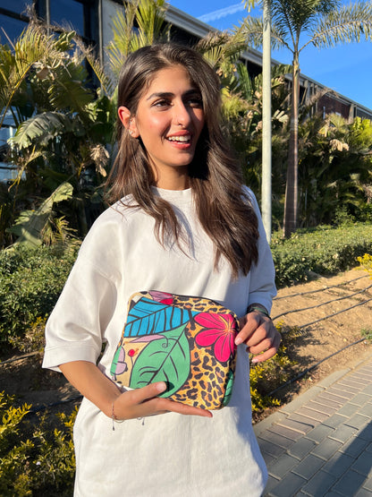 Wild Blooms Makeup Bag