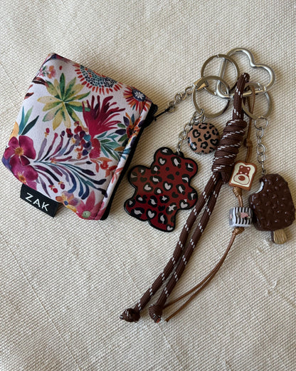Ice cream Teddy Coin Pouch Charm
