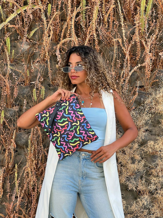 Crazy Doodles Clutch