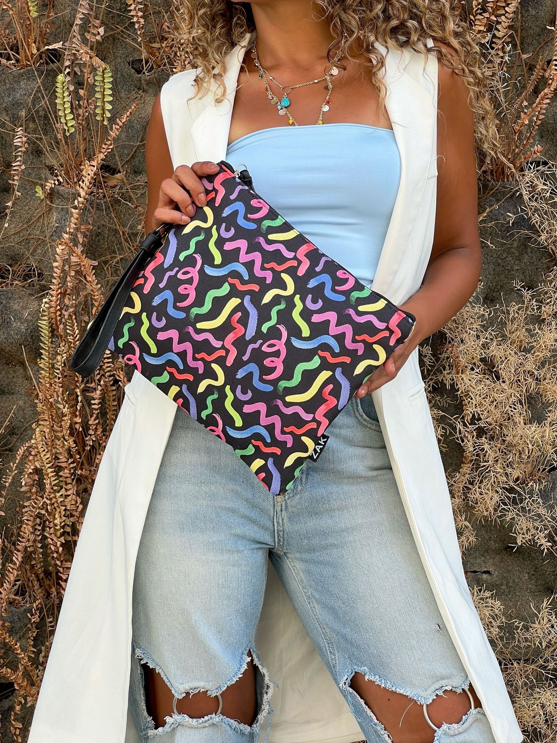Crazy Doodles Clutch