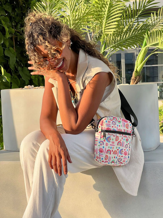 Infinite Rainbows Mini Cross Bag