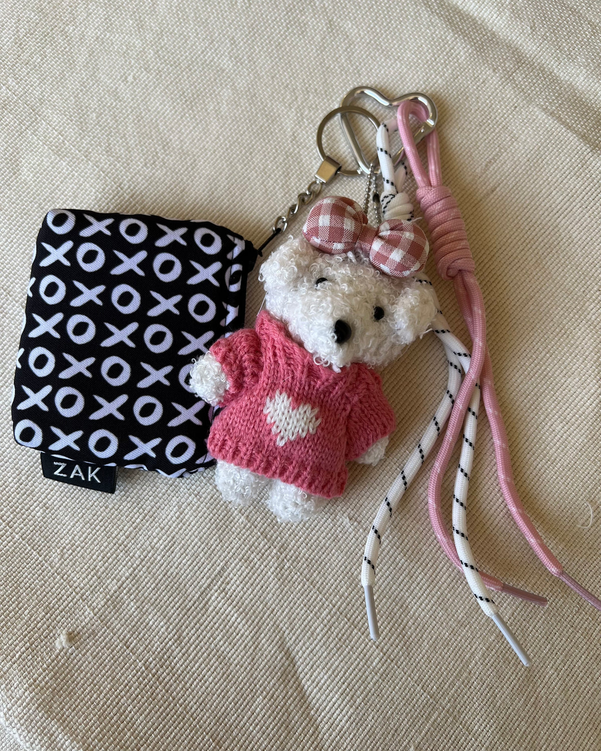 Berry Teddy Coin Pouch Charm