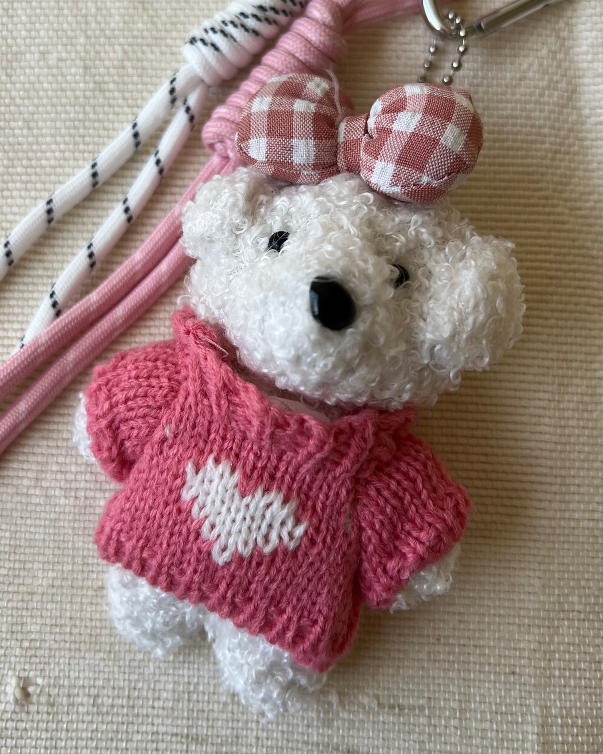 Berry Teddy Charm